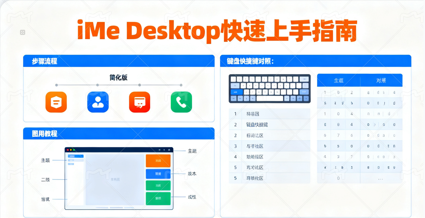 从零开始学 iMe Desktop:详细功能教程
